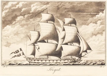 Suite de navires. Frégate