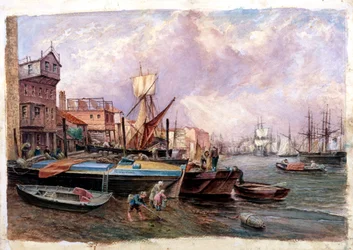 Horsleydown, Bermondsey, Londres, vers 1850