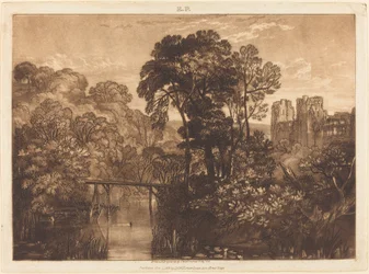 Château de Berry Pomeroy, publié en 1816