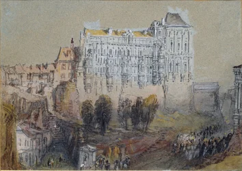 Palais de Blois, vers 1830