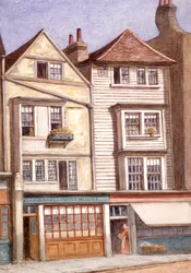 Maison de café de Clerkenwell, Clerkenwell Green, Finsbury, Londres