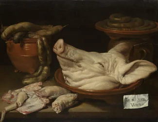 Nature morte à la tête de porc