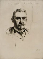 Portrait du colonel H.C. Weir (Agricola)