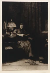 La lampe du soir