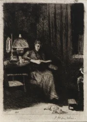 La lampe du soir