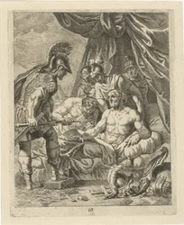 Achille guérit Téléphos