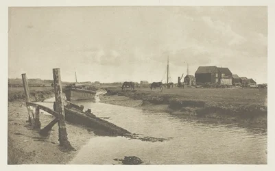 Une rivière de marée, côte est