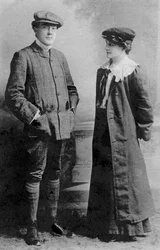 Mabel Hackney et Laurence Irving, 1907