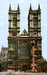 Abbaye de Westminster, Londres, début du 20ème siècle