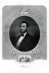 Président Abraham Lincoln, homme politique américain, 1862-1867