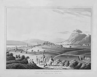 Ville de Corinthe. Actes. 18.1
