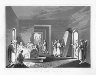 Sépulcres des rois de Juda. 2 Chroniques, 32.33, 1830