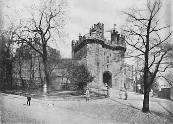 Château de Lancaster : Tour de Jean de Gand, vers 1896