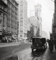 Broadway et le Times Building, New York, États-Unis, 20e siècle