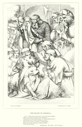 La mort de Cordélia (gravure)