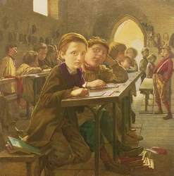 Dans la salle de classe