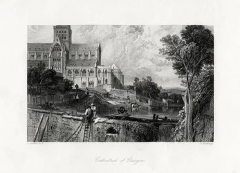 Cathédrale de Glasgow, Écosse, 19ème siècle