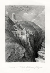 Le couvent de Saint-Saba, désert d