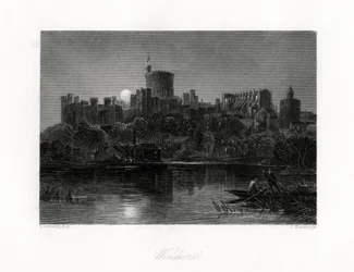 Château de Windsor, Berkshire, 19ème siècle