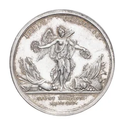 Médaille commémorant le duc de Wellington et le maréchal von Blücher 1815, c.1815