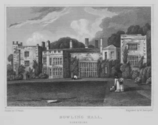 Bowling Hall, Yorkshire (gravure)