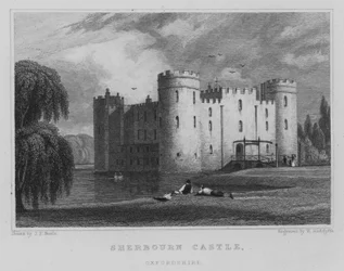 Château de Sherbourn, Oxfordshire (gravure)