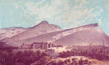 Palais de Holyrood et Arthur