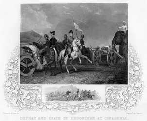 Défaite et mort de Dhoondiah à Conaghull, 1800, début-milieu du XIXe siècle