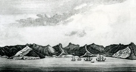 Vue de la baie de Cumberland sur l