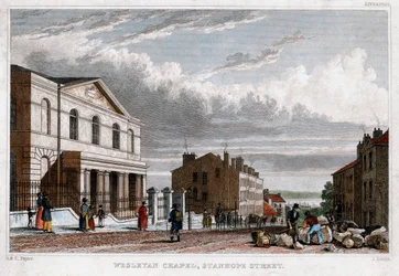 Chapelle Wesleyenne, Stanhope Street, Londres, 1830