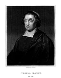 Cardinal David Beaton, archevêque de St Andrews, 1825