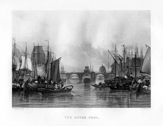 Le Bassin Supérieur, Londres, 19ème siècle