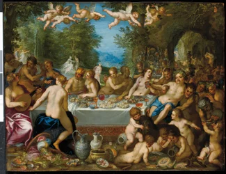 Le festin des dieux : Le mariage de Bacchus et d