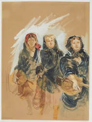 Jeunes filles rurales