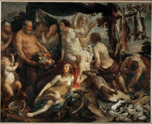 Le repos de Diane chasseresse - Diana se repose après la chasse ...