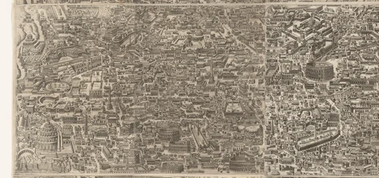 Plan de Rome à l