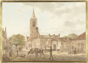 Scène de rue à Beverwijk