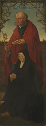 Saint Pierre et un Donateur, Saint Thomas au revers, 1520-1525