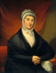 Ann Old Coleman (Mme Robert Coleman), vers 1820 (huile sur toile transférée sur bois)