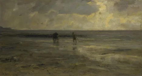 Plage le soir