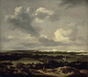 Paysage avec dunes près de Haarlem