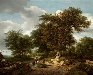 Le grand chêne, 1652