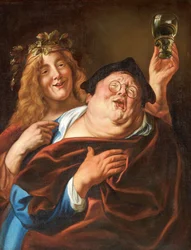 Bacchus et un suiveur, après 1645