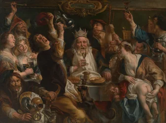 Le roi boit