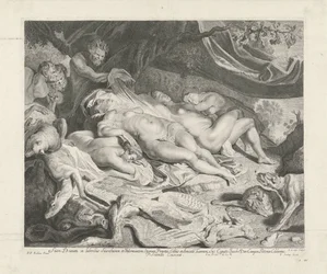 Repos de Diane et de ses nymphes après la chasse