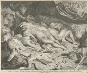 Repos de Diane et ses nymphes après la chasse