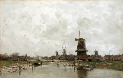 Les cinq moulins à vent