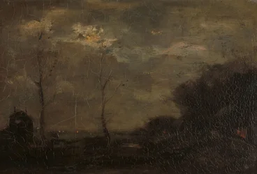 Canal au clair de lune