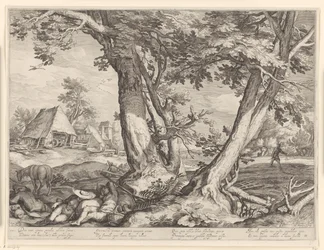 Paysage avec la parabole du semeur