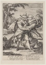 Les amants surpris par la mort